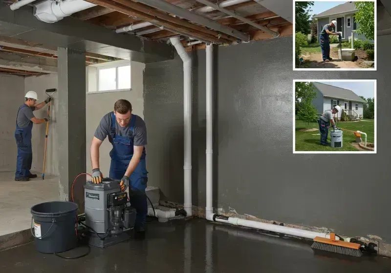 Basement Waterproofing and Flood Prevention process in El Cerrito Corona, CA